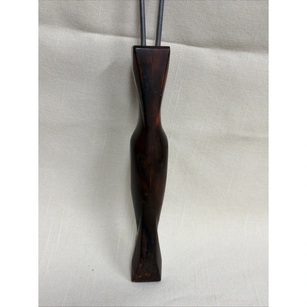 Cutco 1714 Mix-Stir Whisk Kitchen Utensil Tool Classic Swirl Brown Handle USA